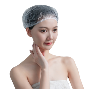 一次性浴帽发套女防水洗澡家用儿童头套染发裕帽酒店专用帽子加厚