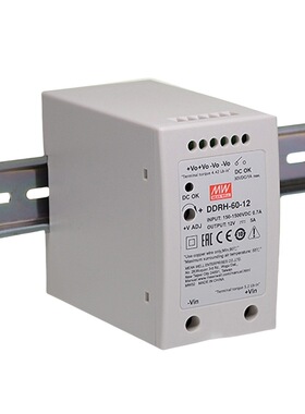 明纬开关电源 DDRH-60-12   60W 150~1500Vdc输入DC-DC转换器