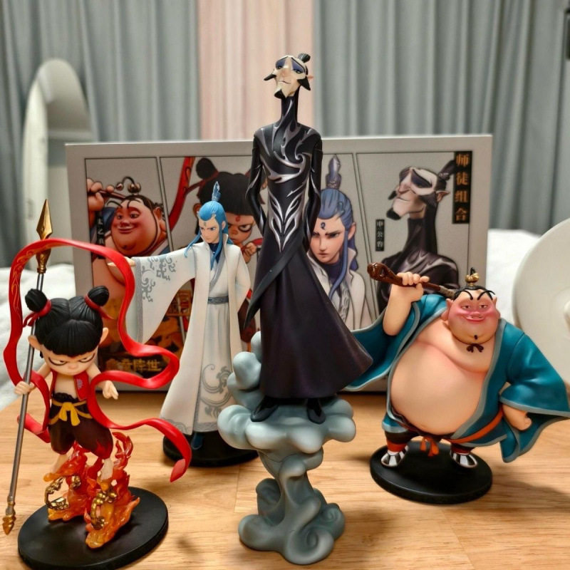 哪吒闹海三太子降世之魔童模型