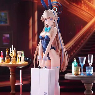 蔚蓝档案飞鸟马时兔女郎cosplay二次元性感手办模型