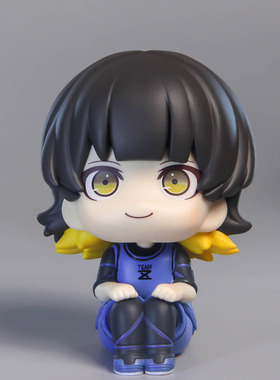 蓝色监狱Q版手办洁世一蜂乐回诚士郎千切豹马公仔机箱摆件模型