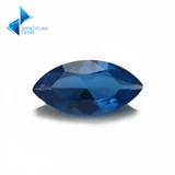 Искусственное синтезированное сапфировое ювелирное украшение, аксессуары, x6, x16, 16мм