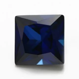 34#квадратная локальная локальная локация 3*3 ~ 8*8 мм Синтетический сапфировый искусственный искусственный драгоценный камень Вучжоу