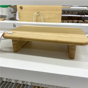 宜家斯图海特菜板实木家用砧板切菜板案板抗菌防霉上菜木托盘木架