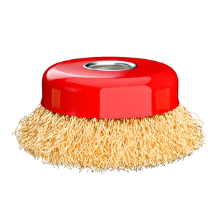 钢丝刷除锈电动角磨钢丝轮100碗型不锈钢抛光打磨头125手磨机工业