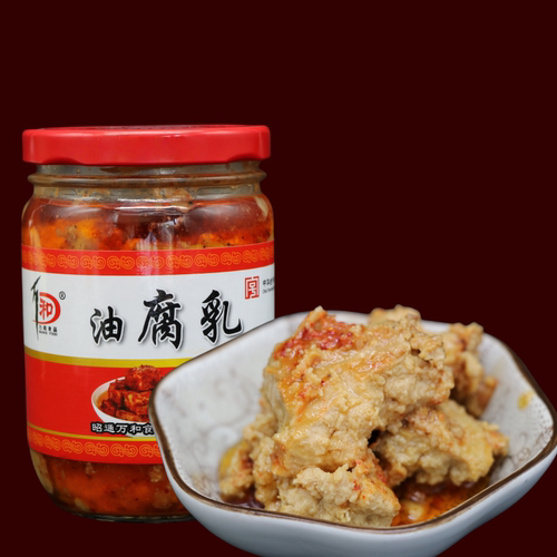 云南昭通万和豆腐乳卤腐油卤腐霉豆腐乳腐油腐乳330g瓶装火锅蘸料