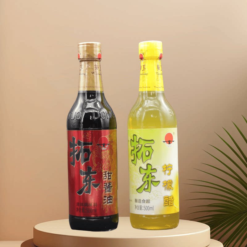 云南拓东甜酱油500ml 柠檬醋拌凉米线凉拌菜厨房料理调味品