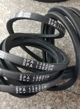 厂家代理日本进口橡胶传动带高速三角带品牌三星V带SPA1382LW