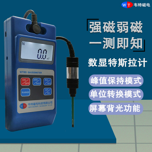 韦特WT103特斯拉计高斯计磁通计