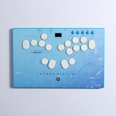 赛博驿站HITBOX CS11中键分散布局游戏控制器PS5格斗键盘XBOX街霸