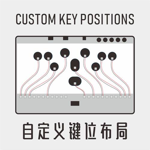 HITBOX布局定制键位DIY格斗键盘