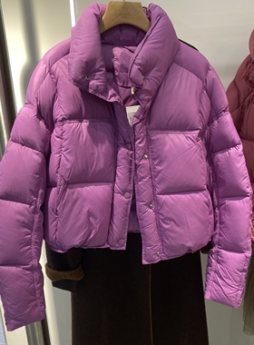 实体正品YWD8050高端轻奢百搭洋气短款羽绒服外套2025冬新女ya格