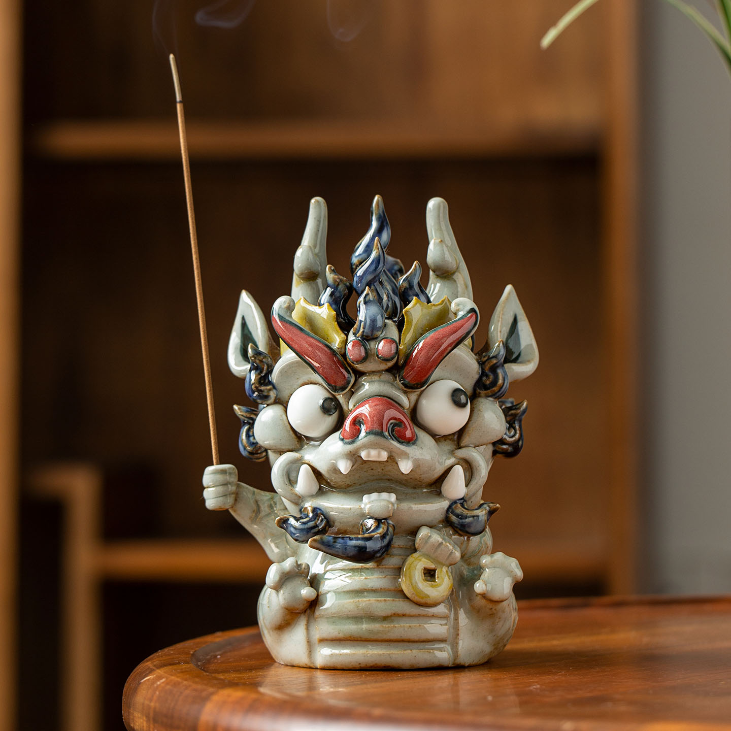 景德镇陶瓷摆件茶宠摆件线香插