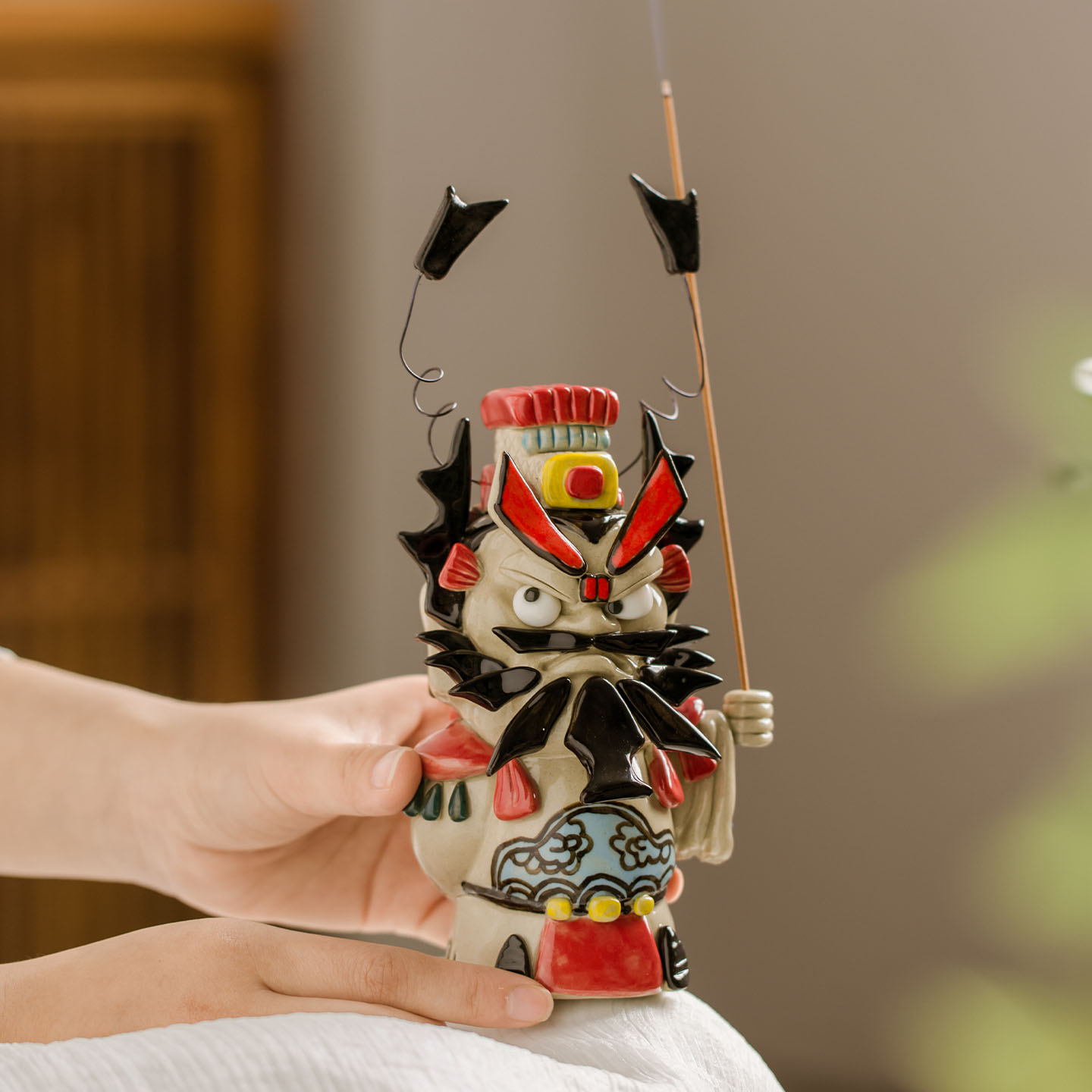 钟馗茶宠创意茶桌小摆件国潮礼品