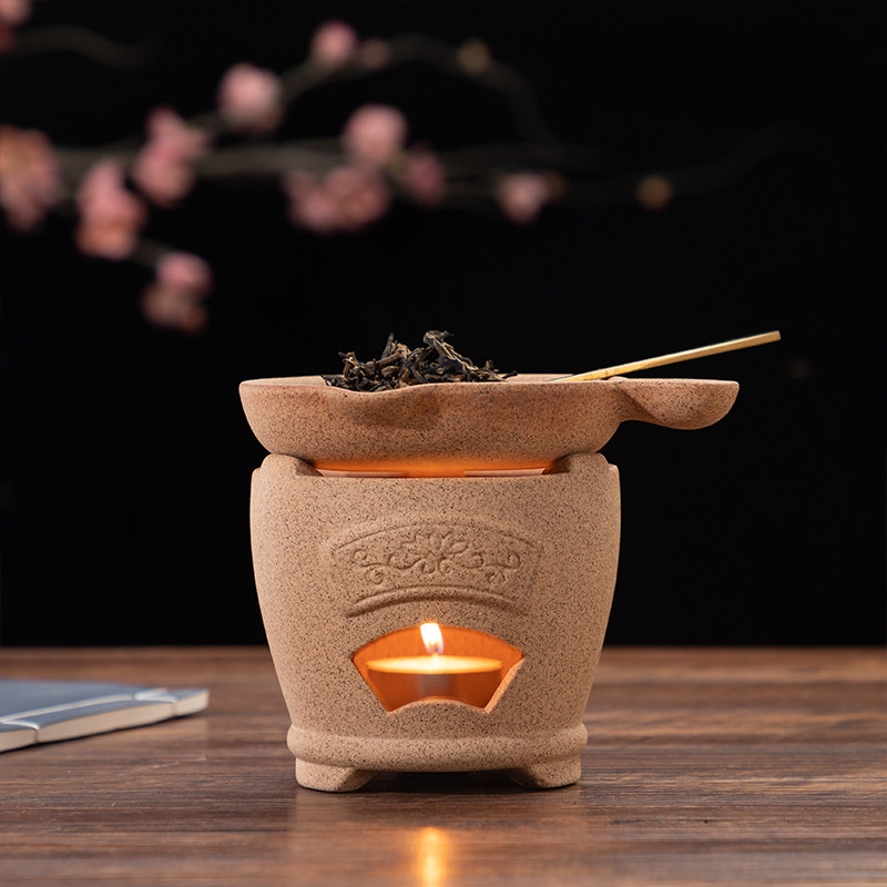 粗陶焙茶炉陶瓷烤茶炉醒茶器提香暖茶熏茶罐茶具配件茶道煮茶蜡烛,餐饮具,茶道/零配,淘宝优惠券,粉丝福利购,淘宝优惠卷