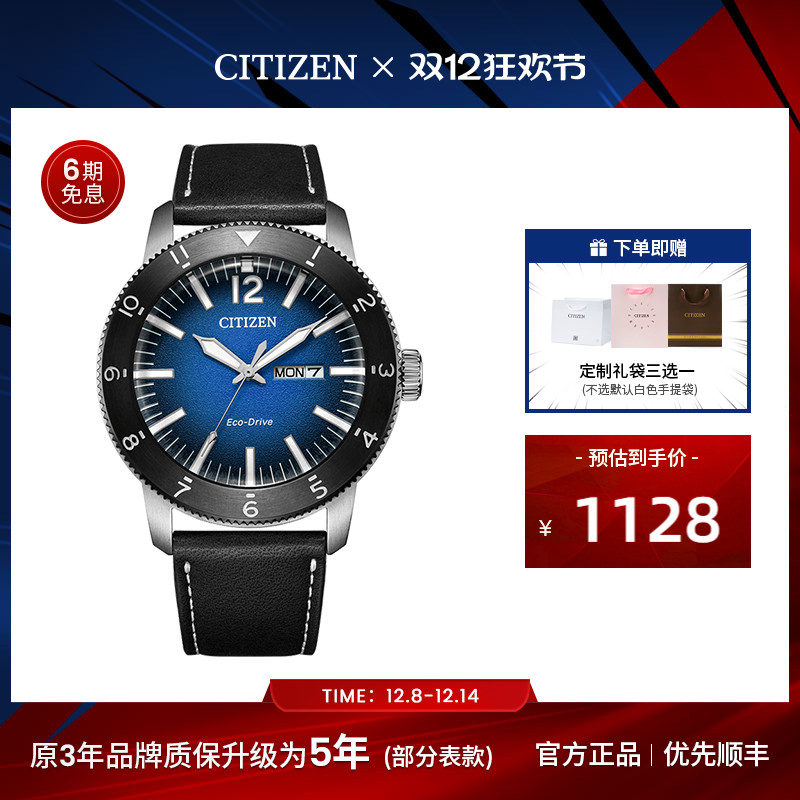 日本休闲风光动能男表