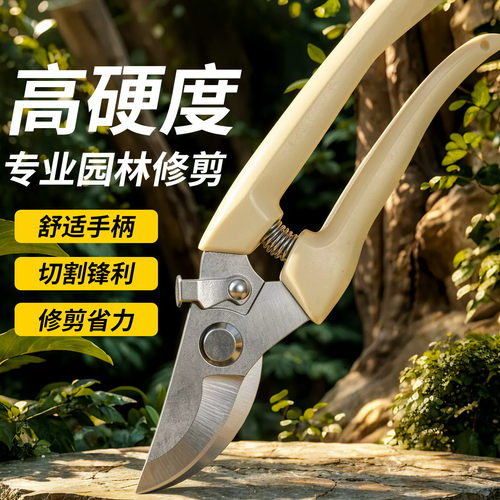 剪树枝剪刀专用花剪园艺园林修枝园丁剪嫁接强力采摘省力修水果树