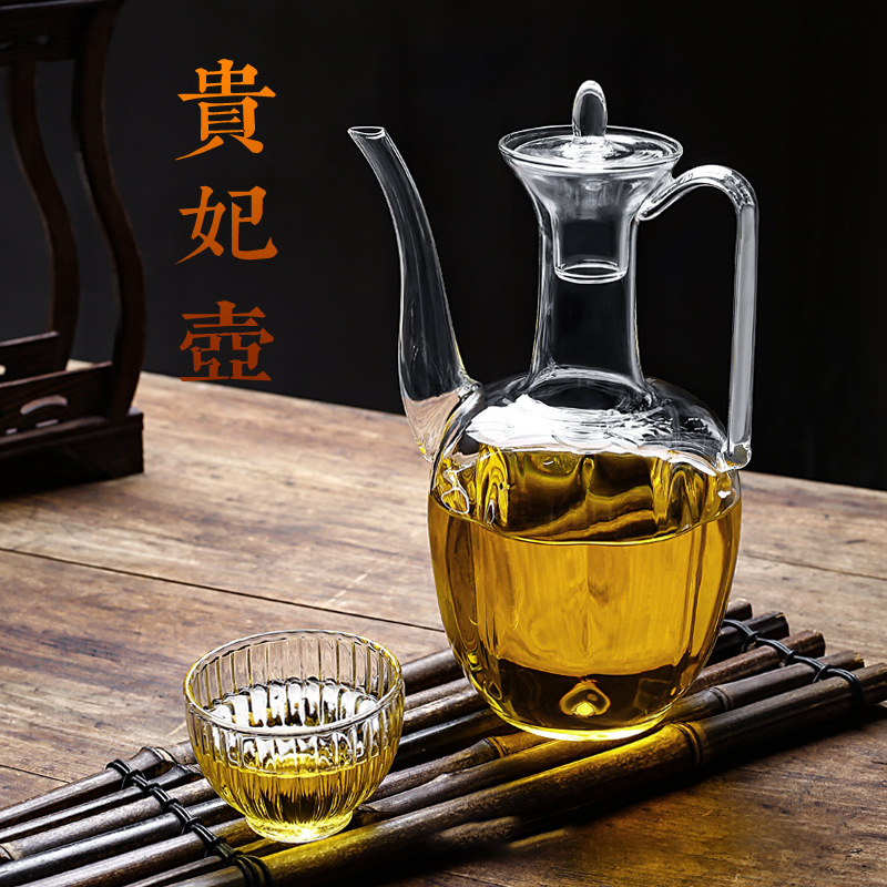 景器仿宋玻璃手执壶耐高温电陶炉