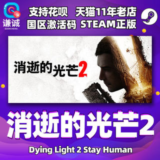 Steam 消逝的光芒2重装上阵版 消失的光芒2 Dying Light 2 Stay Human 国区激活码cdkey