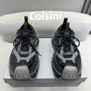 8.5cm增高厚底運(yùn)動(dòng)休閑潮鞋 Coisini 情侶款 16XL老爹鞋 高定 25新款