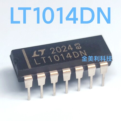 LT1014  LT1014DN 全新进口原装 四运算放大器 封装PDIP-14
