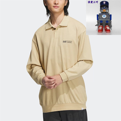 Adidas/阿迪达斯 男子SHIRT 运动休闲长袖POLO衫 IK3508