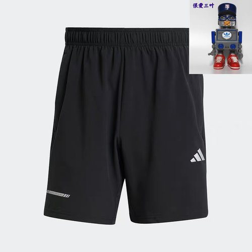 Adidas阿迪达斯 男款ESSENTIALS简约百搭速干运动休闲短裤 JM5439