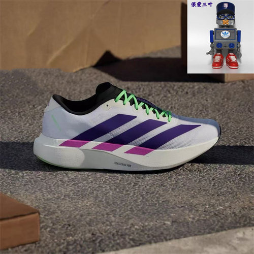 Adidas/阿迪达斯ADIZERO男士运动网布训练比赛跑步鞋JS4495
