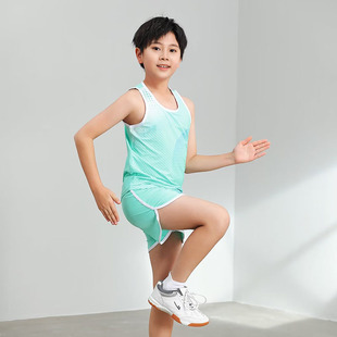 中小学生田径服套装体育训练服长短跑体考跑步比赛服运动队服定制