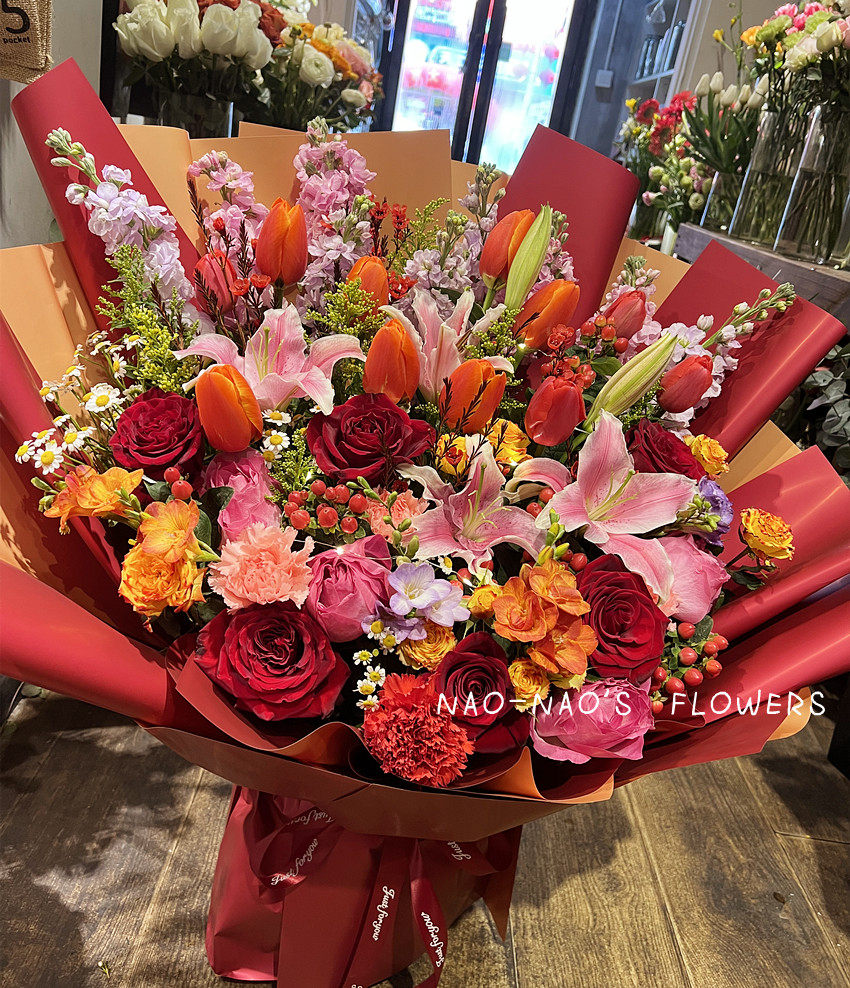 妈妈领导长辈生日母亲节花束丹东同城鲜花速递东港凤城宽甸花店
