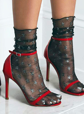 DEleventh design blue heel shoes women抖音高跟鞋女鞋大码鞋43