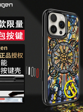 Spigen适用于苹果iphone16Pro Max手机壳触摸16pro防摔保护套Mag Fit磁吸全包外壳【AI触控按键相机控制】