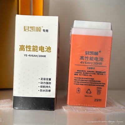 君凯顺电子秤专用电池4V6A充电器