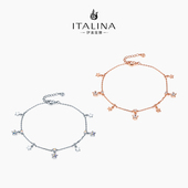 吸睛配饰 夏天简约 伊泰莲娜脚链女简约流行饰品 小星星