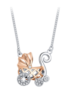 伊泰莲娜锁骨童趣日韩版个性颈链