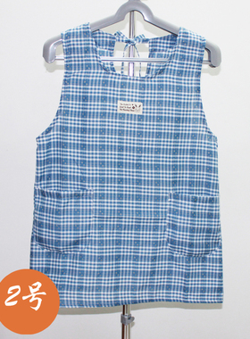 外贸日单围裙 马甲式 背心罩衣居家工作服两用 黑色 男女可用