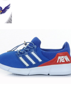 春夏潮鞋男童运动休闲鞋透气轻便跑步鞋 套脚松紧橡皮16116