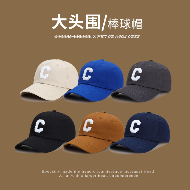 帽子女棒球帽大头围夏天加大图片