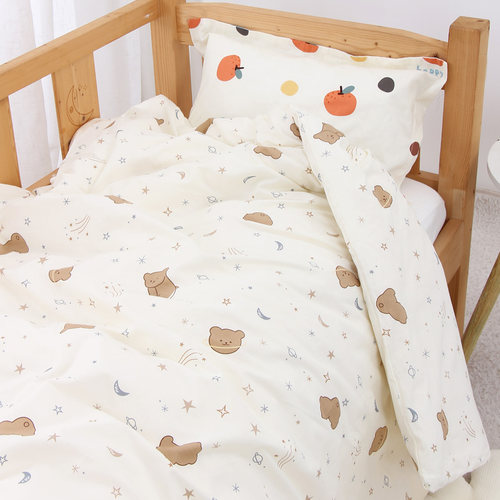 优伴纯棉被子可脱胆可拆洗