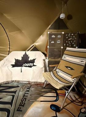 日本ogawa小川帐篷地毯帐篷盖毯毛毯露营户外装饰毯挂毯沙发毯