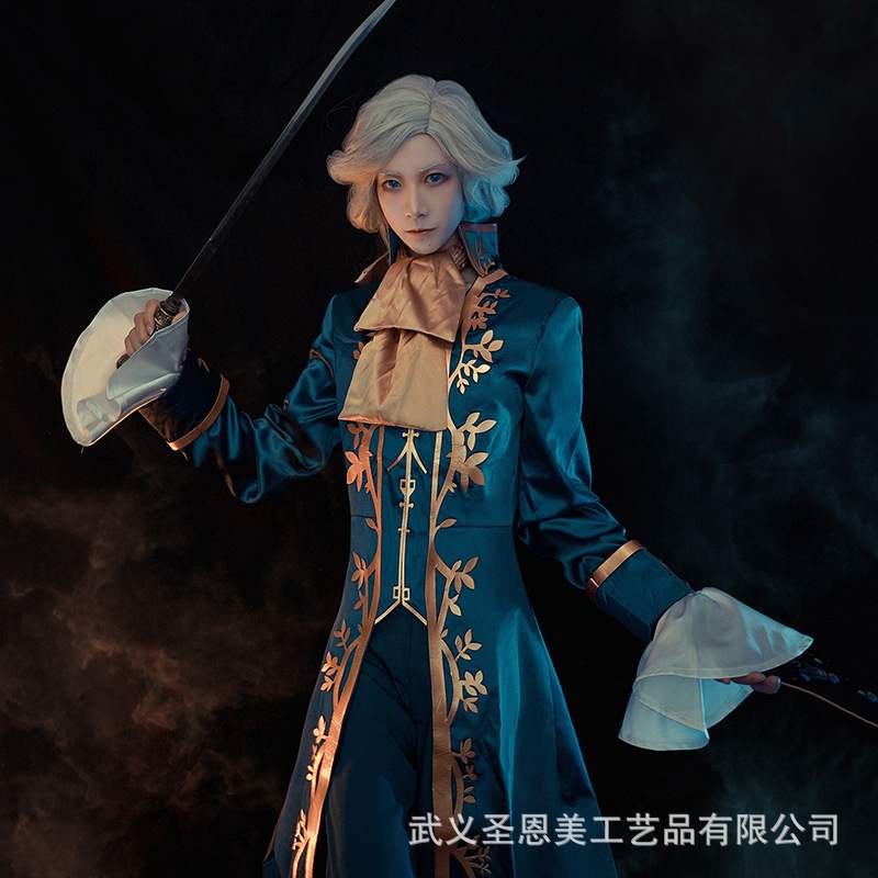 新款 第五人格服装摄影师约瑟夫cosplay衣服动漫假发男全套装