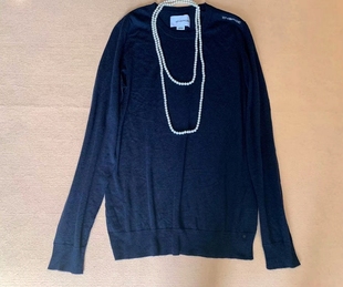 外贸单桑蚕丝羊绒柔软舒适时尚 毛衣套头针织衫