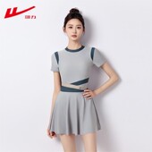 回力泳衣女款 连体运动微胖遮肉游泳馆专用泡温泉泳装 2026新款 爆款