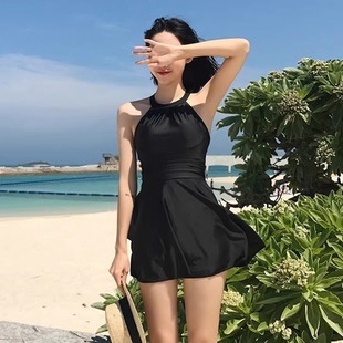 仙女范遮肚显瘦性感韩国小胸泡温泉泳装 泳衣女士连体2025新款 裙式