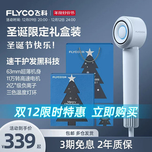 飞科吹风机负离子护发风力速干低噪新款银河星环电吹风筒6371