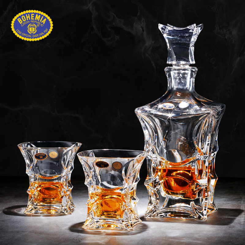 BOHEMIA捷克进口轻奢简约水晶杯