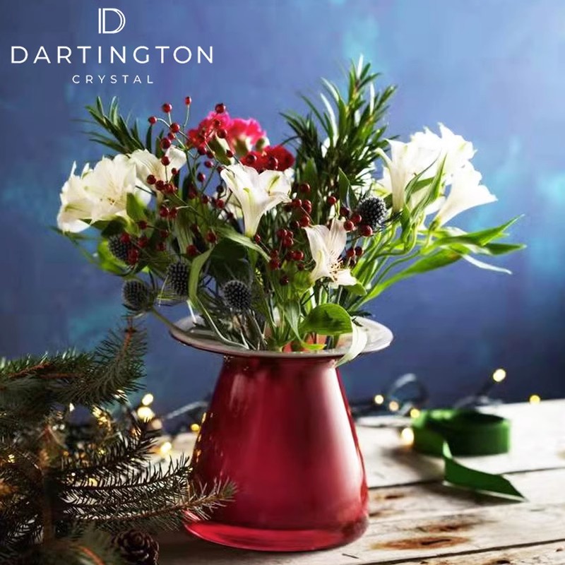 英国进口dartington水养玻璃花瓶
