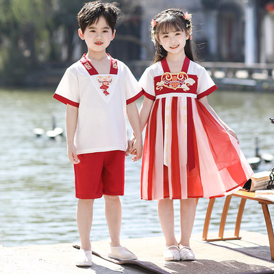 中国风表演服校服幼儿园园服