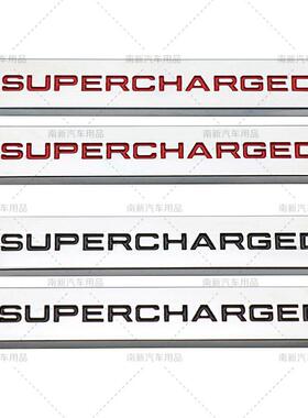 适用于SUPERCHARGED金属叶子板贴标 车贴标
