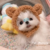 Милый плюшевый шлем, клубника, аксессуар для волос, кукла, шапка, домашний питомец, кот